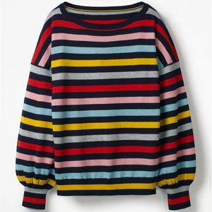 Boden Striped Muriel Sweater in size M